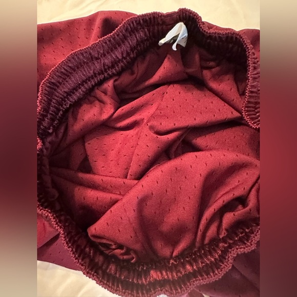 NIKE MENS DRI FIT GIANNIS MESH 6" BASKETBALL SHORTS DARK BEETROOT SIZE M (a3 - Picture 14 of 15